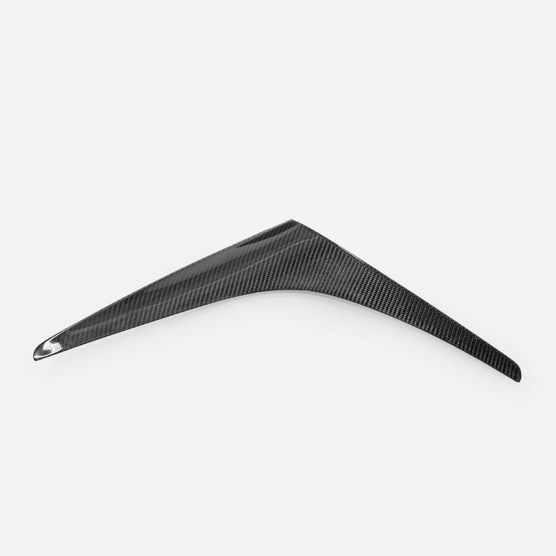 Infiniti G37 2 Door RB Style Front Bumper Canard