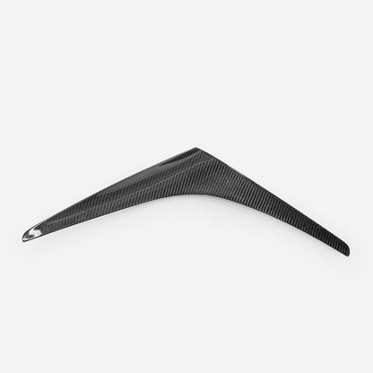 Infiniti G37 2 Door RB Style Front Bumper Canard