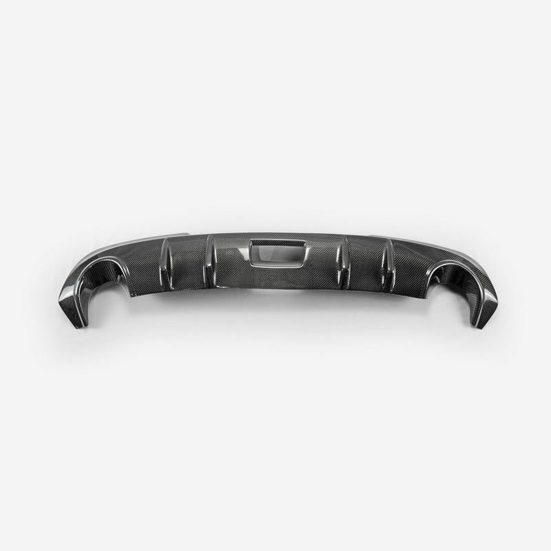 Infiniti 07-13 G25 G37 TP Style Type 2 Rear Diffuser (Twin Single Exhaust) (4 Door Only)