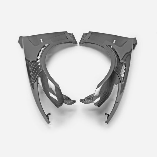 Infiniti G37 Coupe EPA ATTK type front vented fender (with upper vent)
