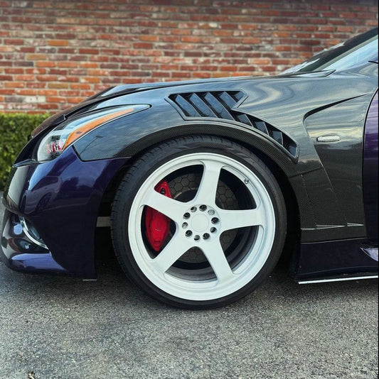 Infiniti G37 Coupe EPA ATTK type front vented fender (with upper vent)
