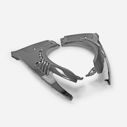 Infiniti G37 Coupe EPA ATTK type front vented fender (with upper vent)