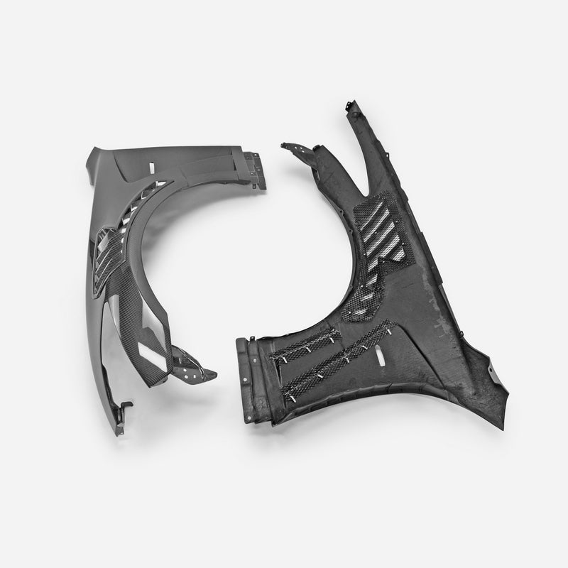 Infiniti G37 Coupe EPA ATTK type front vented fender (with upper vent)