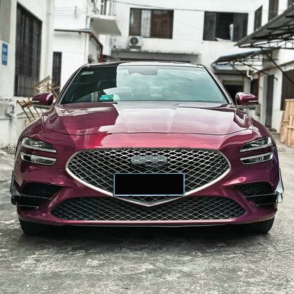 Hyundai Genesis2022 G70 facelift EPA Type front bumper canard