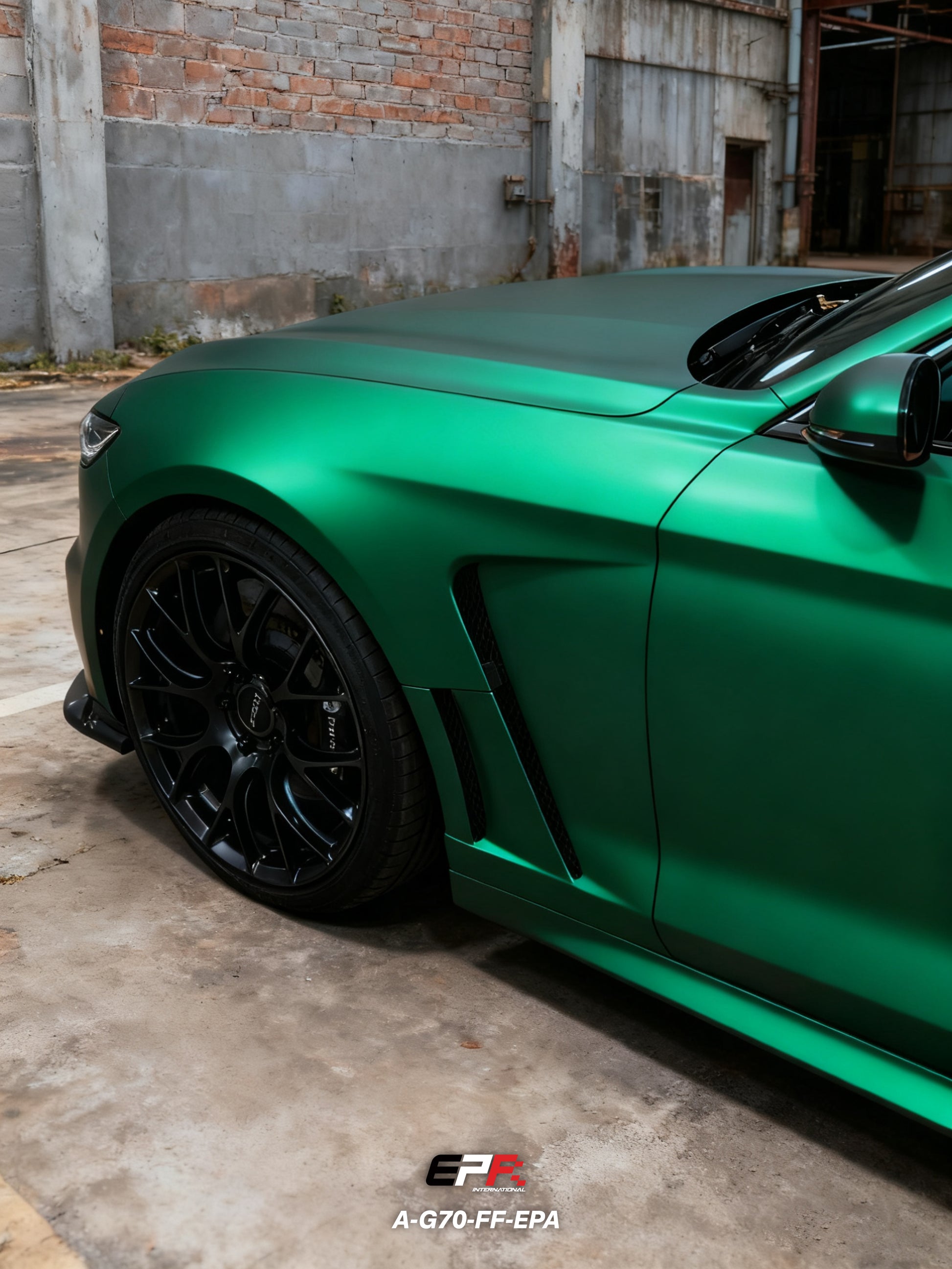 Hyundai Genesis G70 2022 facelift EPA Design front fender