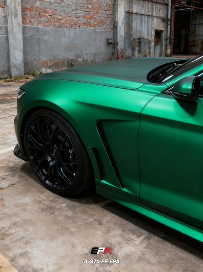 Hyundai Genesis G70 2022 facelift EPA Design front fender