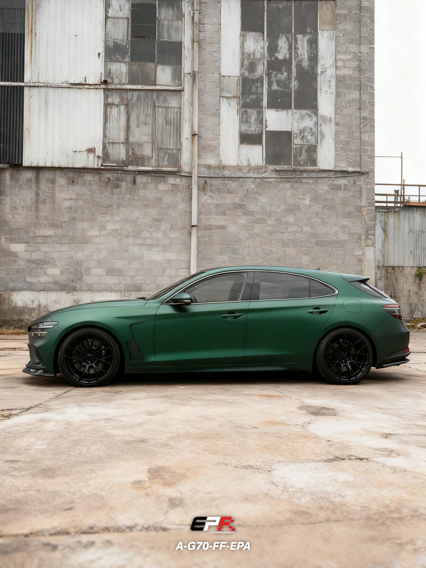 Hyundai Genesis G70 2022 facelift EPA Design front fender