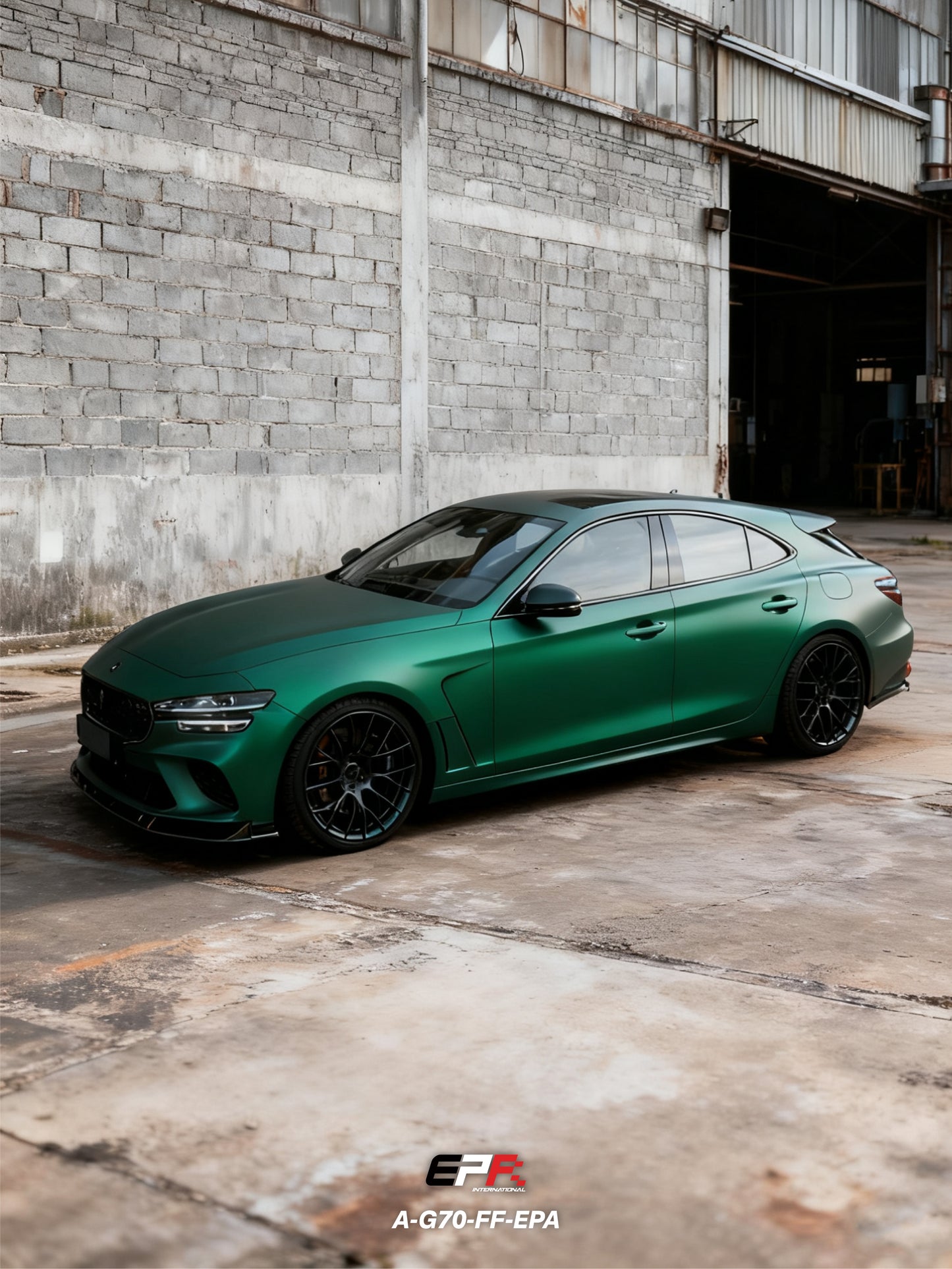 Hyundai Genesis G70 2022 facelift EPA Design front fender