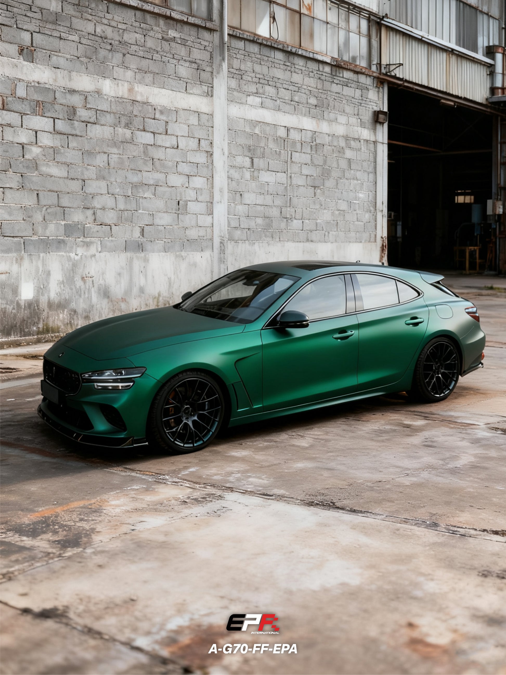 Hyundai Genesis G70 2022 facelift EPA Design front fender