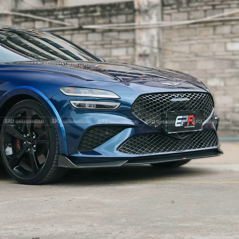 Hyundai Genesis 2022 G70 facelift EPR 3Pcs front lip