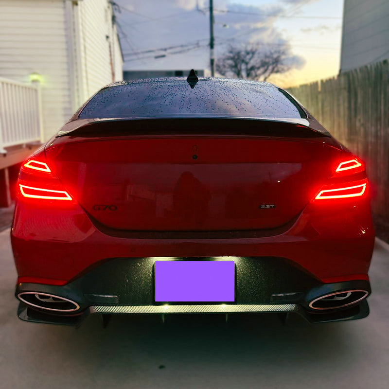 2022 Genesis G70 facelift EPA Type 2 rear spoiler