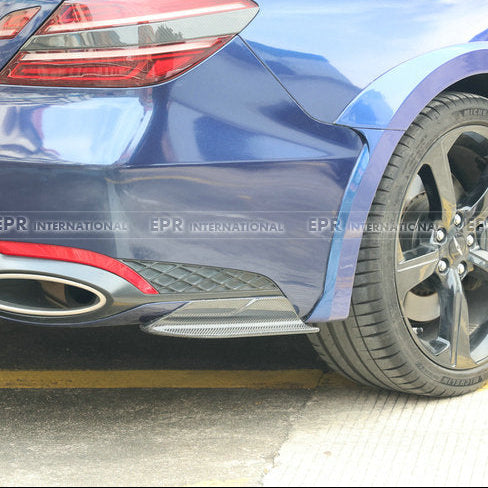 Genesis 2022 G70 facelift Hyperblade rear spat
