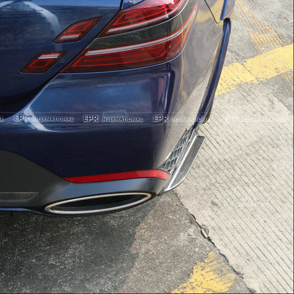 Genesis 2022 G70 facelift Hyperblade rear spat