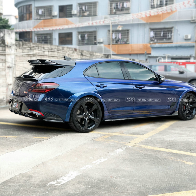Genesis 2022 G70 facelift Hyperblade rear spat