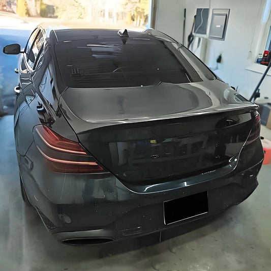 Hyundai Genesis G70 2022 facelift EPA Type duckbill trunk