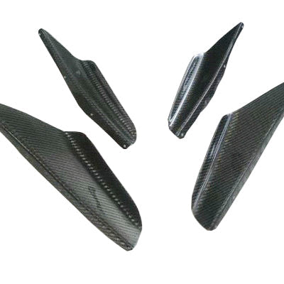 SUBARU 02-05 Impreza GDB STI Front Bumper Canard (4pcs)