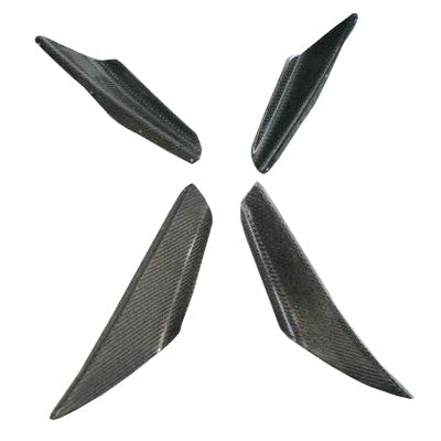 SUBARU 02-05 Impreza GDB STI Front Bumper Canard (4pcs)