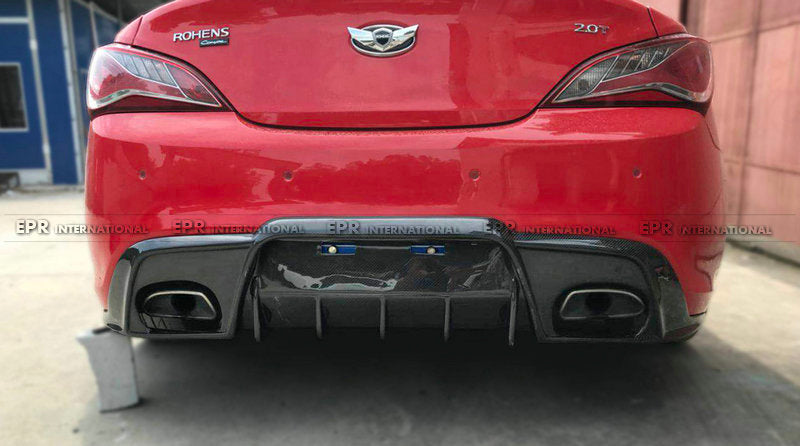 HYUNDAI 09-12 Genesis Rohens Coupe EPA Style Rear Diffuser