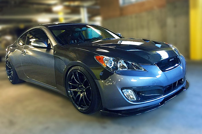 HYUNDAI Genesis Rohens Coupe 09 Front Lip