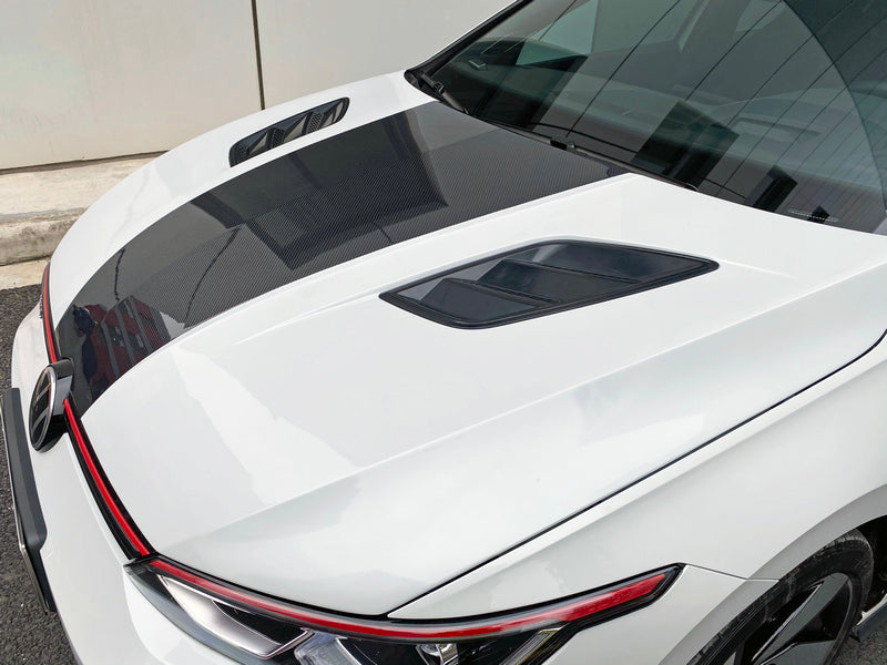 VW Golf 8 GTI/TSI HT Type Vented Hood