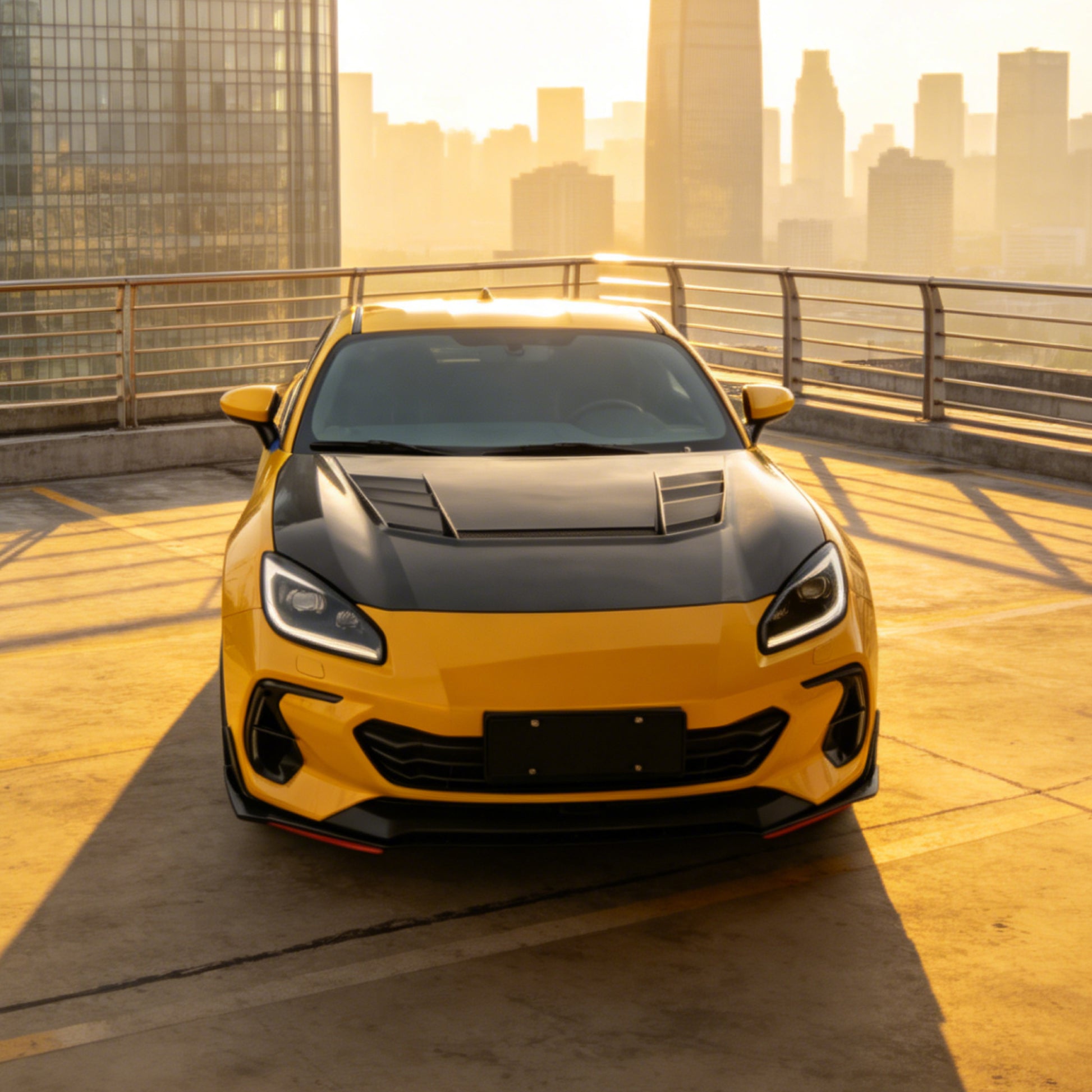 TOYOTA GR86 ZN8 BRZ ZD8 VVR Type front vented hood