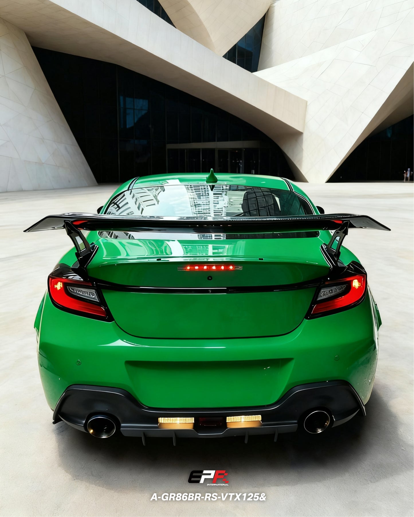 TOYOTA GR86 ZN8 & SUBARU BRZ ZD8 VTX125 Type rear GT spoiler