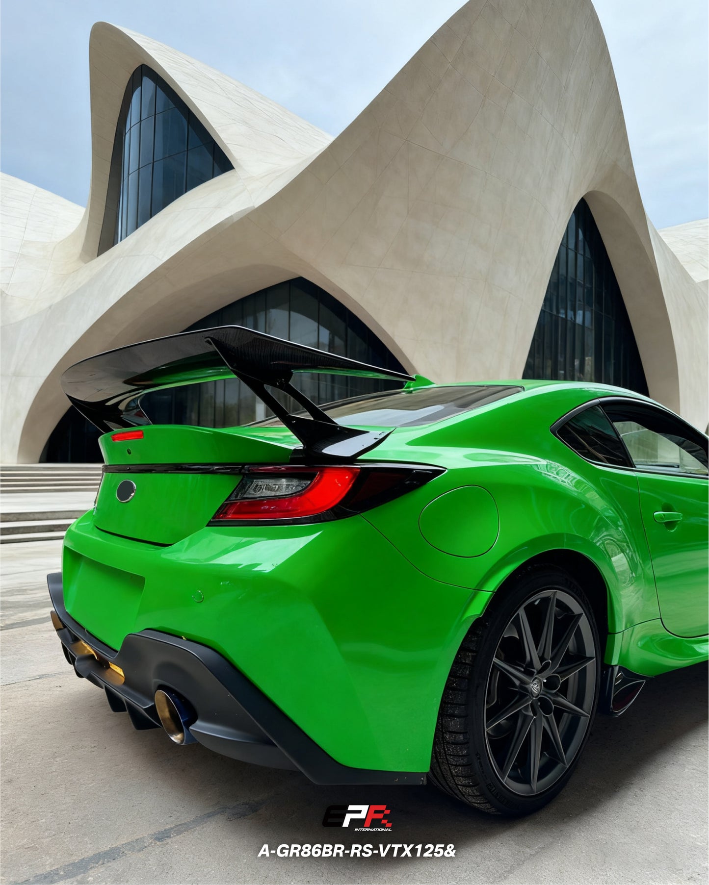 TOYOTA GR86 ZN8 & SUBARU BRZ ZD8 VTX125 Type rear GT spoiler
