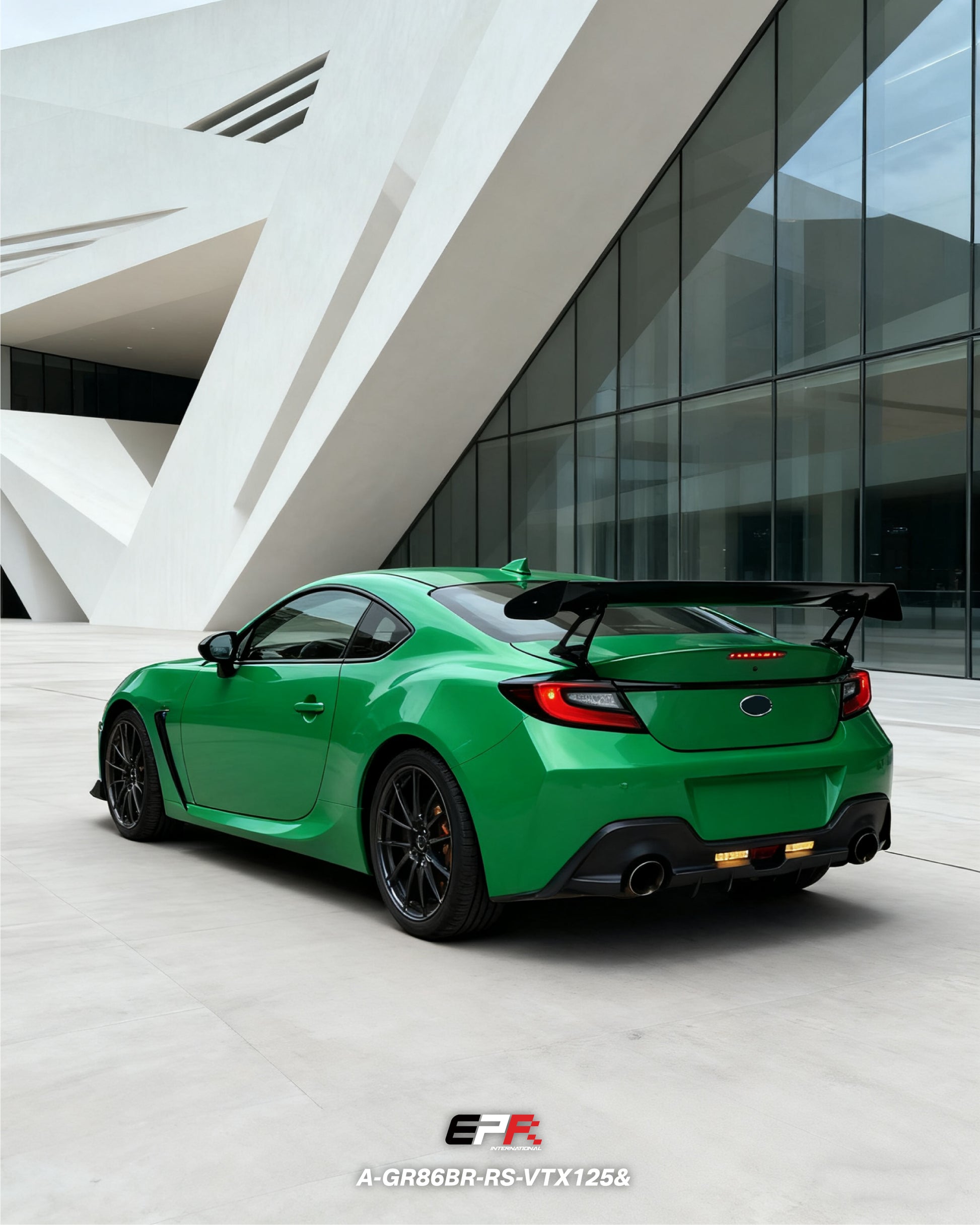 TOYOTA GR86 ZN8 & SUBARU BRZ ZD8 VTX125 Type rear GT spoiler