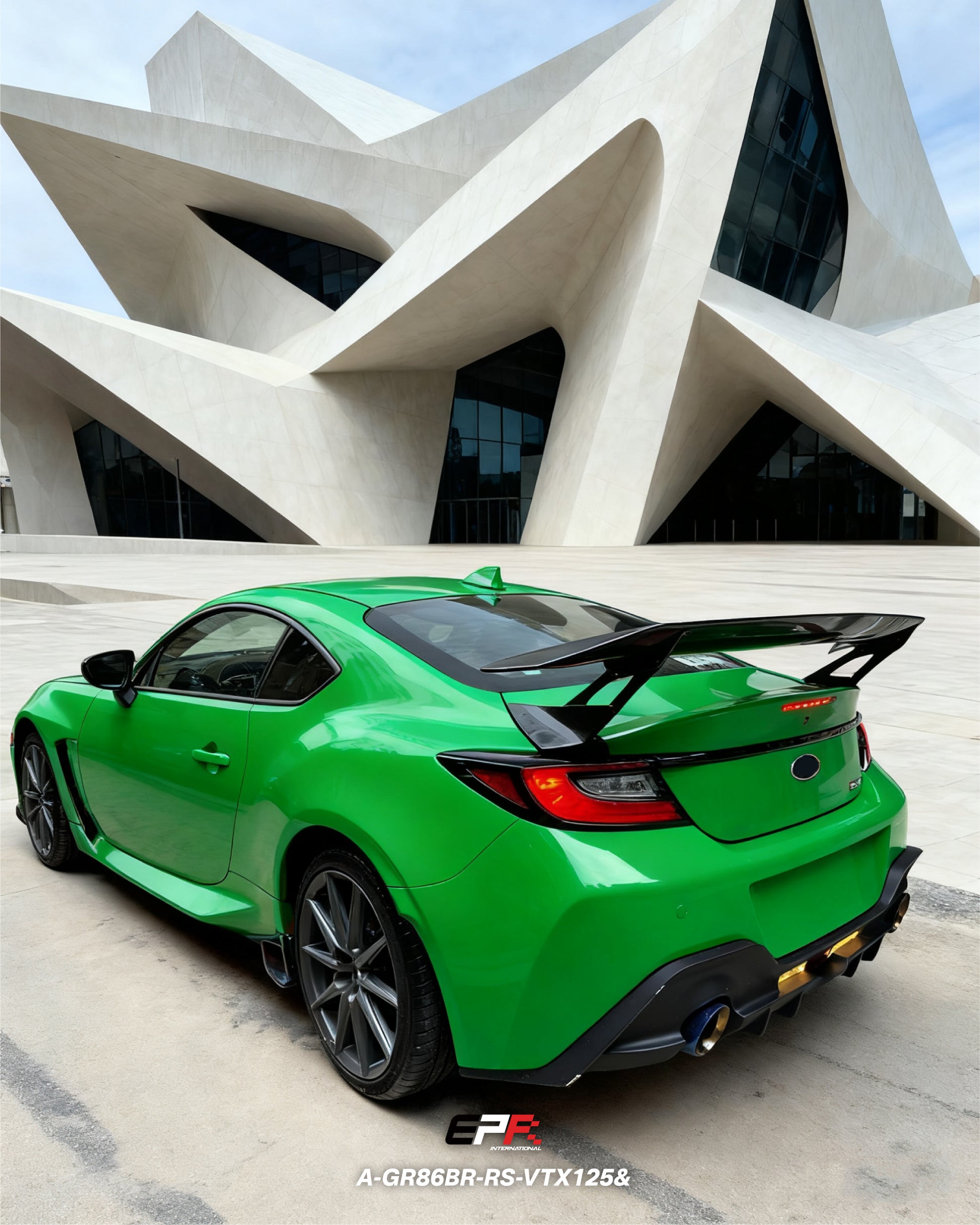 TOYOTA GR86 ZN8 & SUBARU BRZ ZD8 VTX125 Type rear GT spoiler