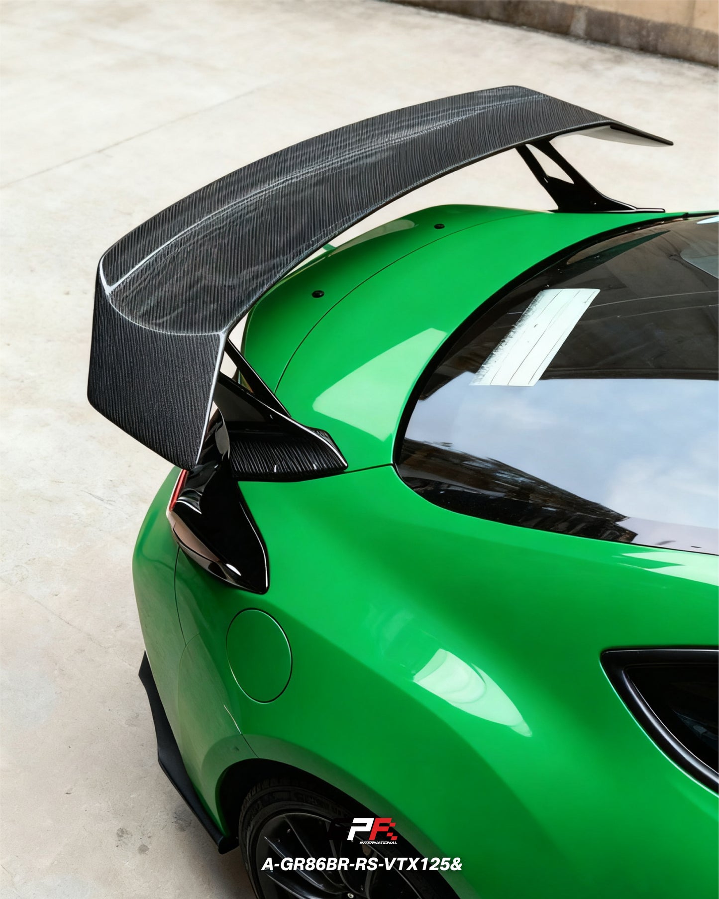 TOYOTA GR86 ZN8 & SUBARU BRZ ZD8 VTX125 Type rear GT spoiler