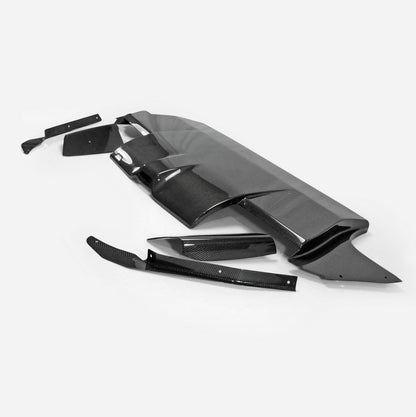 Subaru Impreza 10 GR STI VRS Style 09 Style Rear Under Diffuser w/side add on