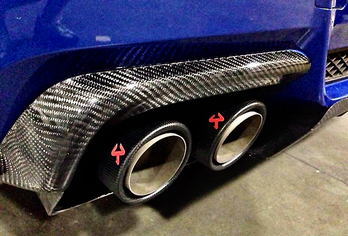 Subaru Impreza GRB GRF 10 Hatch OEM Style Rear Bumper Exhaust Heat Shield