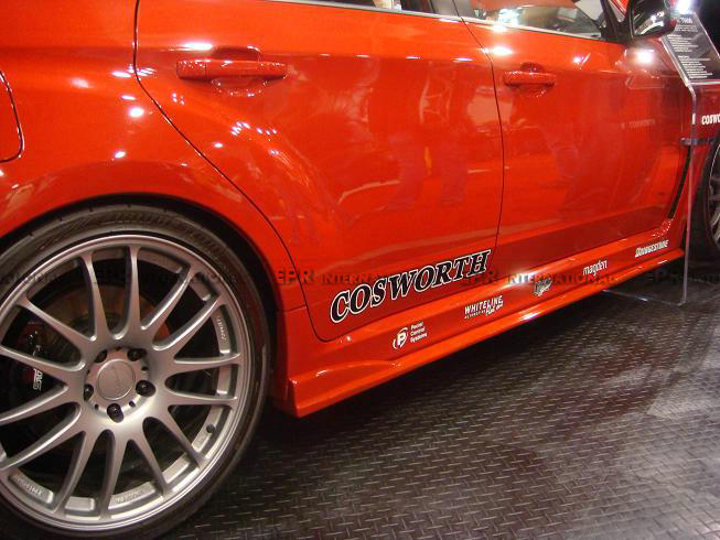 Subaru GRB Hatch CS Style Side skirt extension