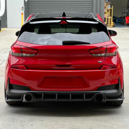 Hyundai i30N 16-19 pre-facelift STANCEWORKZ Rear lip