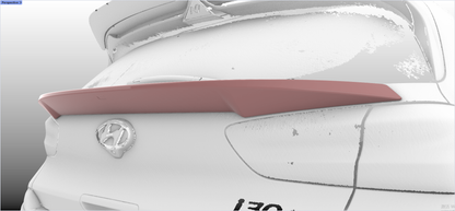 Hyundai 18+ i30N PD EPA rear middle trunk spoiler