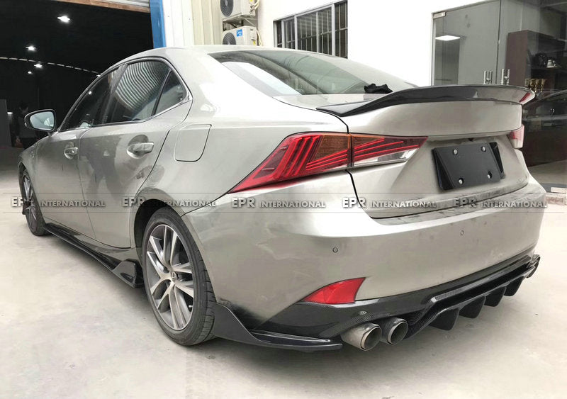 LEXUS 17 onwards IS 350/300h/300 ATS Style Rear spat 2pcs (GSE/AVE/ASE 3#)
