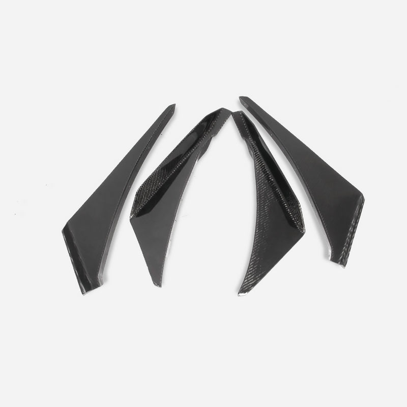Lotus 2007 Exige S2 front bumper canard 4Pcs