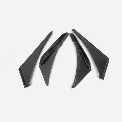 Lotus 2007 Exige S2 front bumper canard 4Pcs