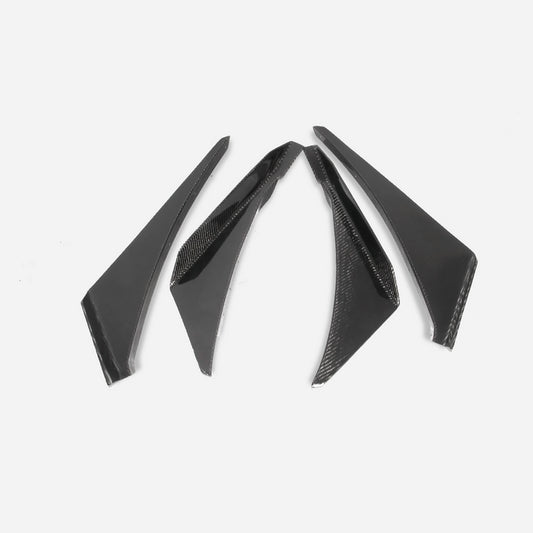 Lotus 2007 Exige S2 front bumper canard 4Pcs