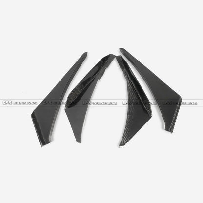 Lotus 2007 Exige S2 front bumper canard 4Pcs
