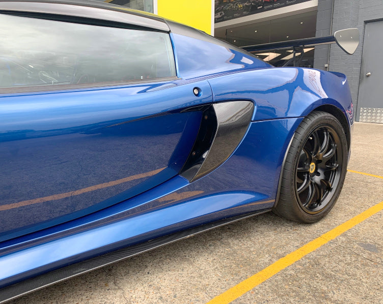 Lotus Exige V6 Cup Style Side scoops