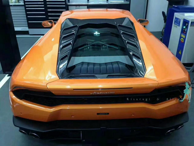 Lamborghini 14 onwards Huracan LP580 LP610 MAN Style Engine Cover with arylic