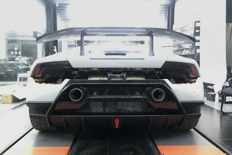 Lamborghini 14 onwards Huracan LP580 PR Type Rear Bumper