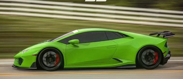 Lamborghini 14 onwards Huracan LP580 LP610 SD Type Side skirt extension