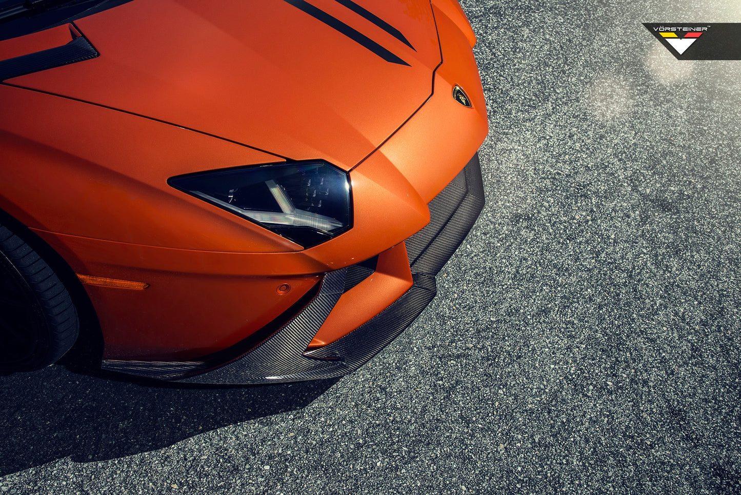 Lamborghini Aventador LP700 DM Style Front Lip with canard
