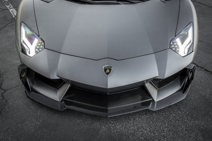 Lamborghini Aventador LP700 DM Style Front Lip with canard