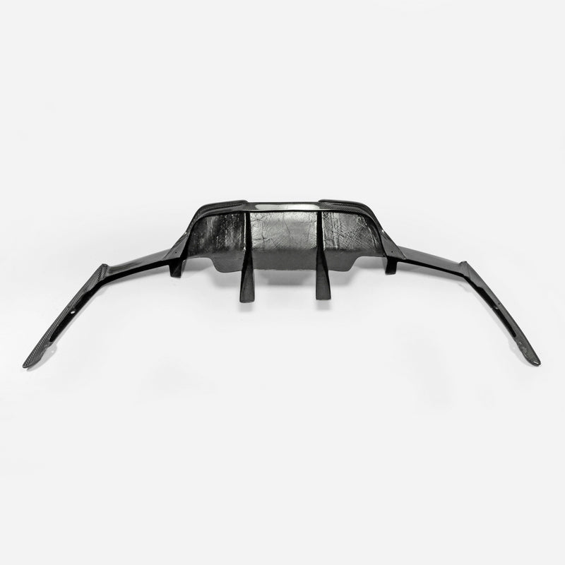 BMW 6 SERIES M6 F06 F12 F13 V-style rear diffuser (Rear M6)