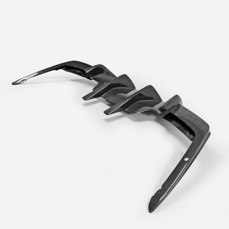 BMW 6 SERIES M6 F06 F12 F13 V-style rear diffuser (Rear M6)