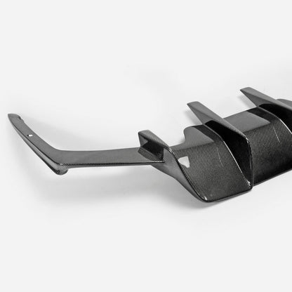 BMW 6 SERIES M6 F06 F12 F13 V-style rear diffuser (Rear M6)