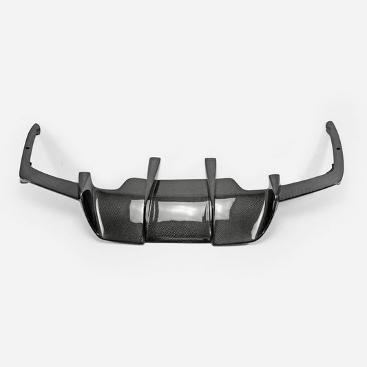 BMW 6 SERIES M6 F06 F12 F13 V-style rear diffuser (Rear M6)